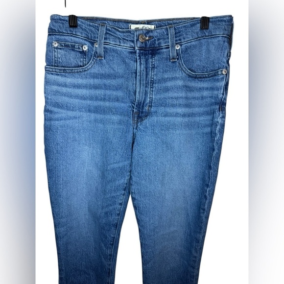 Madewell The Mid-Rise Perfect Vintage Jean Raw Hem Size 28 - Picture 3 of 10
